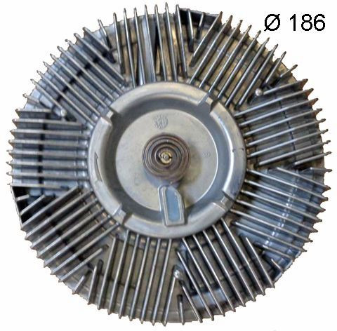 Clutch, radiator fan - CFC3000P MAHLE - 51.06630.0074, 030.321-00A, 0537.V304